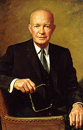美国第34任总统艾森豪威尔就职（1953-1961）（歷史上的今天.中國）