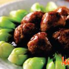 菜心肉圆
